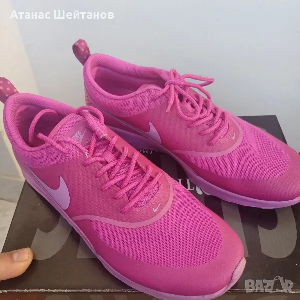 Оригинални дамски розови маратонки Nike, снимка 1