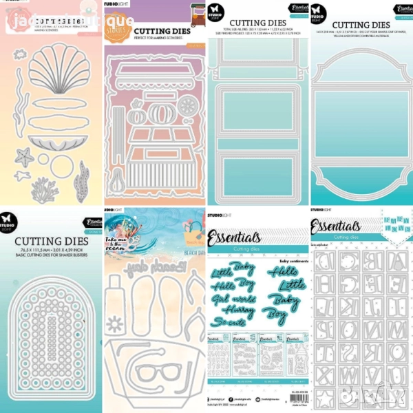 Щанци за изрязване и релеф Studio Light различни видове, снимка 1