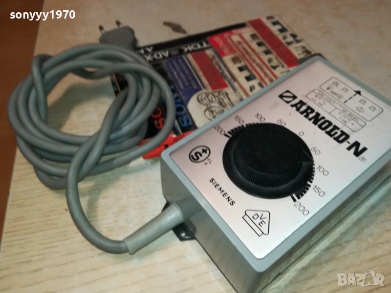 ARNOLD-N SIEMENS TRAFO 7093-MADE IN GERMANY 0110252011, снимка 1