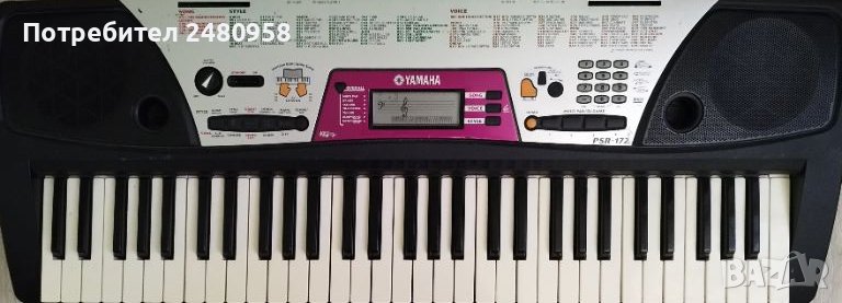 Синтезатор Yamaha PSR - 172, снимка 1