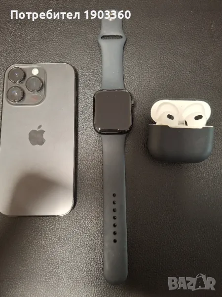 IPhone 14 pro / Airpods 3 / Apple Watch Se2 LTE, снимка 1