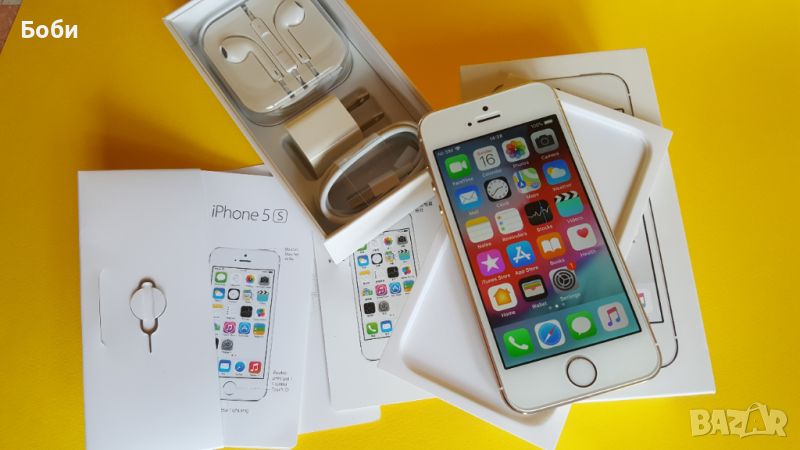 Apple iPhone 5s 64 Gold, снимка 1