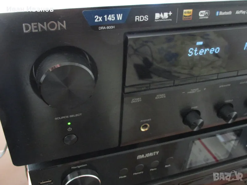 DENON DRA-800H HDMI Network Stereo Receiver Стерео Ресивър, снимка 1