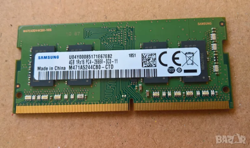 ram 4gb ddr4 2666Mhz памет за лаптоп, снимка 1