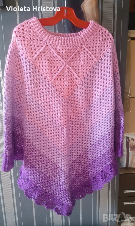 Дамско пончо., снимка 1