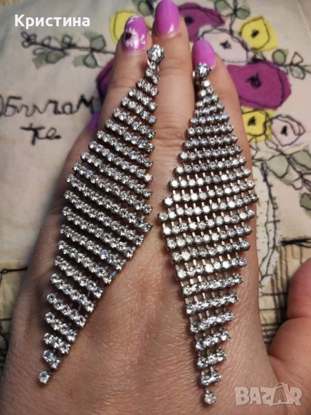 Луксозни сребърни обеци на Oxette , снимка 1