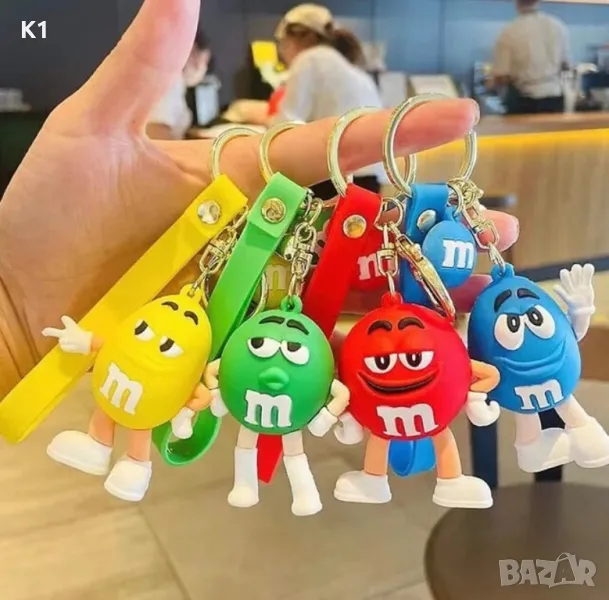 Ключодържател M&M бонбони, снимка 1