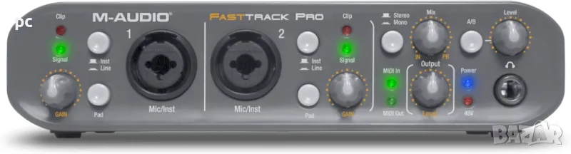 Външна звукова карта M-Audio Fasttrack Pro, снимка 1