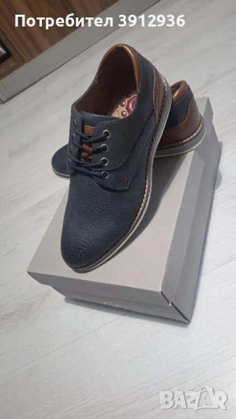 Кожени обувки мъжски с връзки.Ново., снимка 1