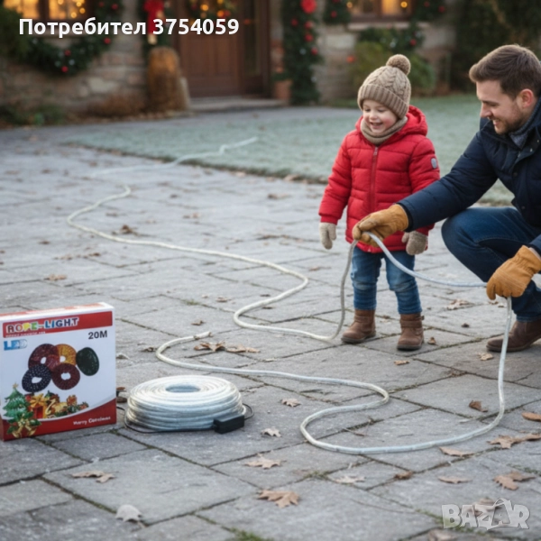 Led Коледен маркуч, снимка 1