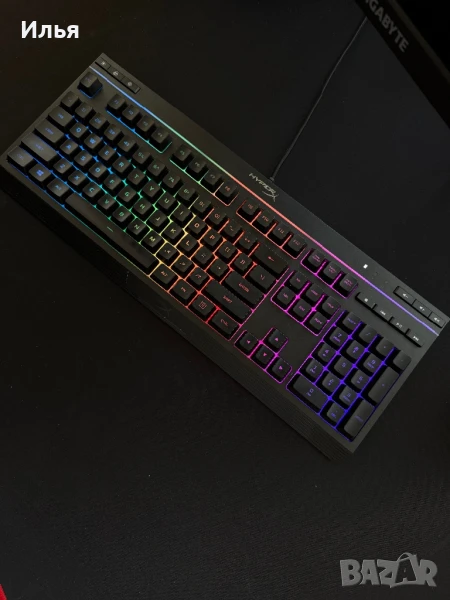 Гейминг клавиатура HyperX Alloy Core RGB (модел HX-KBSME2-US), снимка 1