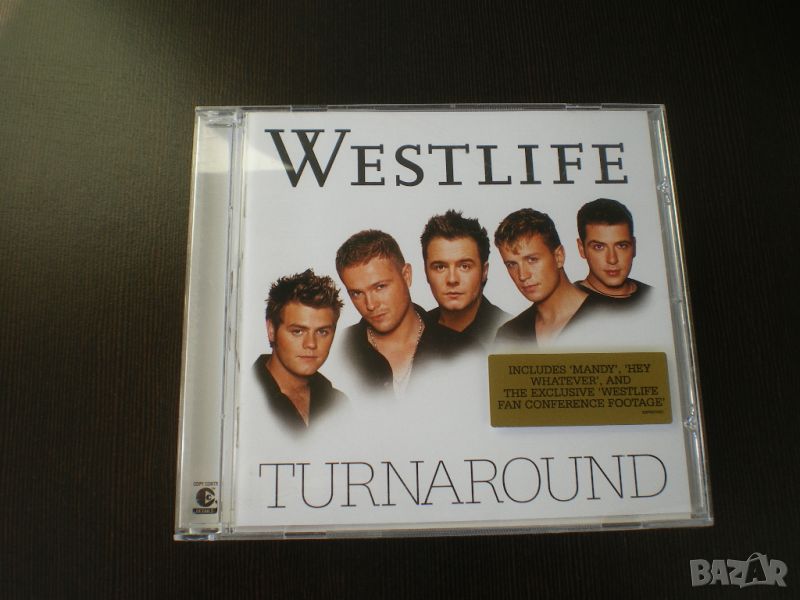 Westlife ‎– Turnaround 2003 CD, Album, снимка 1