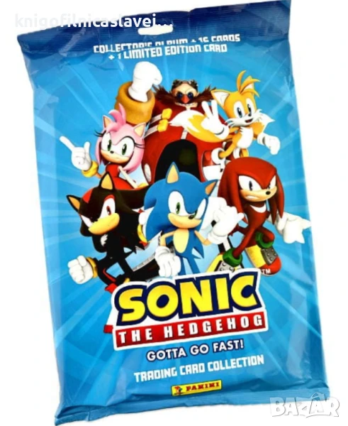 Албум за карти на Панини Таралежът Соник (Sonic the Hedgehog (Panini)), снимка 1
