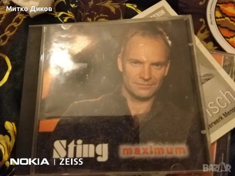 Стинг Sting Maximum CD компакт диск, снимка 1