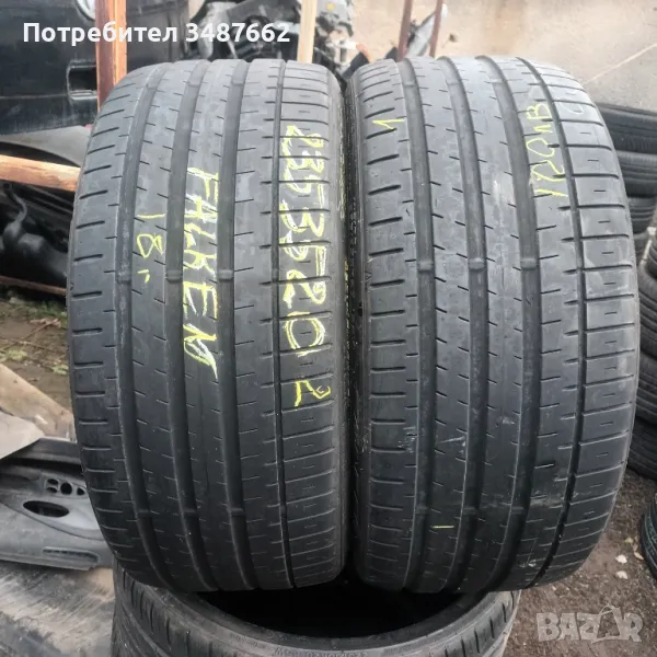 235 35 20 FALKEN 2бр летни дот 2018г , снимка 1