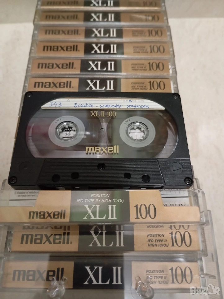 Maxell XL II 100 хромни аудио касети, снимка 1
