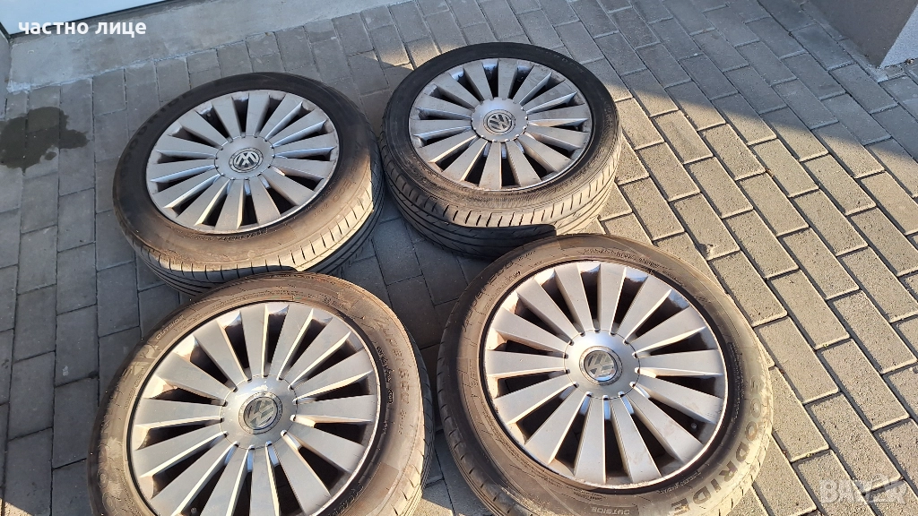 Продвам 4бр джанти 17 ки за Фолксваген цена 500лв, снимка 1