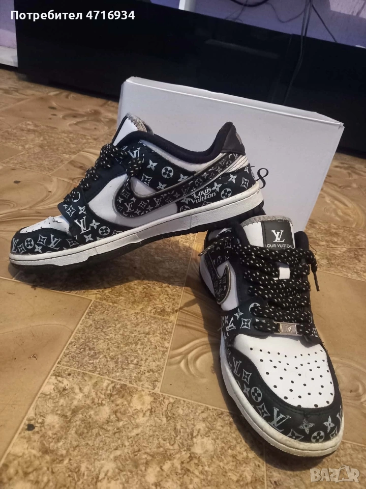 Nike Dunk Low Pro Louis Vuitton, снимка 1