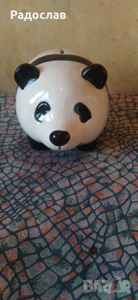 керамична касичка Панда, снимка 1