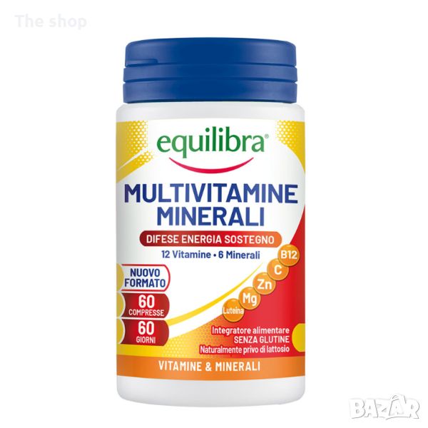 Мултивитамини и минерали, 60 таблетки (009), снимка 1