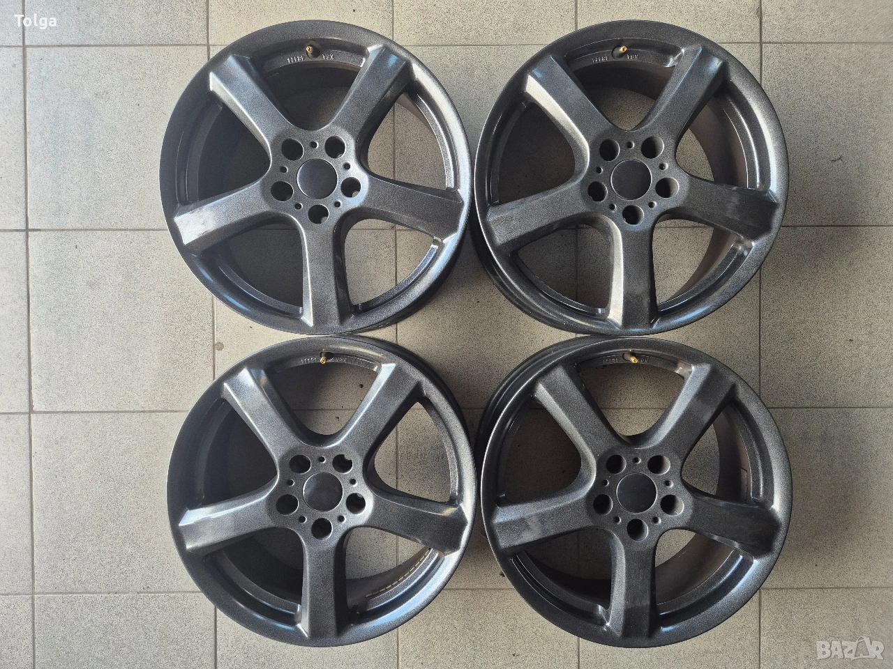 Алуминиеви джанти Enzo 17 5x108, снимка 1