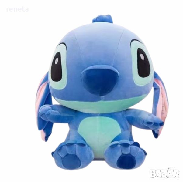 Играчкa Stitch, Стич Плюшен, 40х37 см., Син, снимка 1