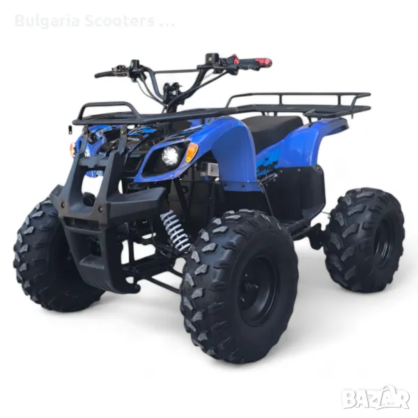 Eлектрическо АТВ/ATV MaxMotors Grizzly 1500W/48V/20Ah BLUE, снимка 1