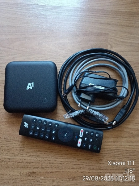 А1 Android TV BOX ZTE на А1 с телевизия - 2 бр.  , снимка 1