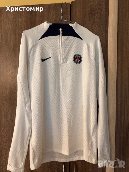 Тениска Nike PSG 22/23 Strike ELITE - Бяла, размер М, снимка 1