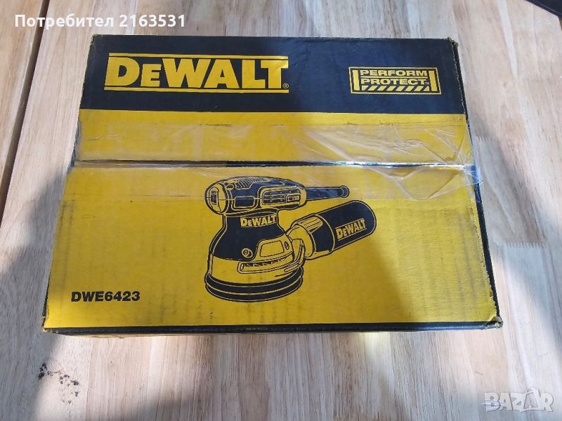 Шлайф ексцентриков DeWALT DWE6423 / 280W, 125 mm, снимка 1