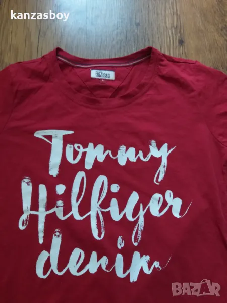 Tommy Hilfiger - страхотна дамска тениска L, снимка 1