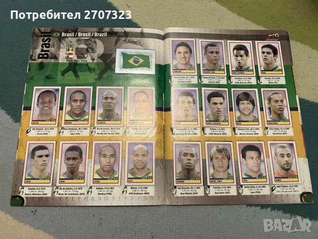 Албум Панини Копа Америка 2007 - изцяло попълнен, снимка 4 - Списания и комикси - 51473968