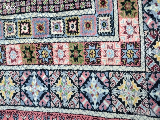 Ръчно тъкан вълнен персийски килим.Антика за ценители., снимка 6 - Килими - 51464918