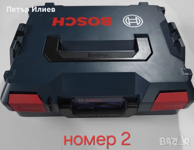 L-BOXX 3бр. циркуляр, ролетка и количка на BOSCH, снимка 5 - Куфари с инструменти - 53419793