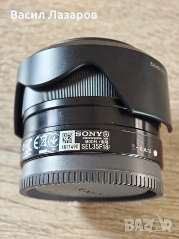 Обектив SONY E 35mm f/1.8 OSS за байонет SONY E (APS-C)