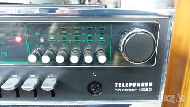 Telefunken hi fi center 4525, снимка 4 - Грамофони - 45570791