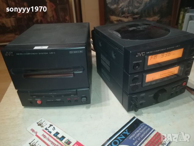 JVC CD REVERSE DECK RECEIVER-JAPAN 2607241030LNWC, снимка 1 - Ресийвъри, усилватели, смесителни пултове - 46701416