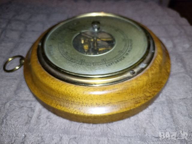 Старинен немски барометър , снимка 2 - Антикварни и старинни предмети - 45664111