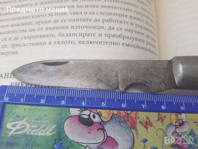 Старо дожбно ножче ножка нож , снимка 2 - Ножове - 45466035