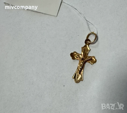 Златна Висулка 0.62гр , снимка 4 - Колиета, медальони, синджири - 51102062