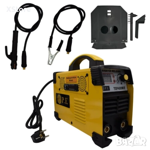 Инверторен електрожен P.E TOP400WiF (MMA-400) – 400A, с радио, Bluetooth и USB, снимка 8 - Друга електроника - 52543453