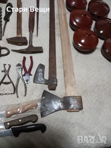 Ножове стари дърводелски инструменти и други, снимка 16 - Ножове - 53240994