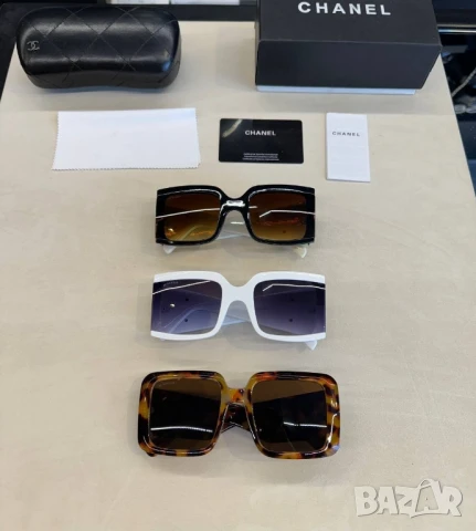 очила с черен обикновен калъф gucci chanel versace, снимка 7 - Слънчеви и диоптрични очила - 51093429