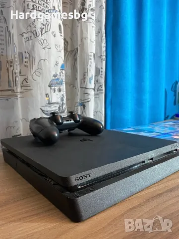 PS4 SLIM запазен!, снимка 1 - PlayStation конзоли - 48468140