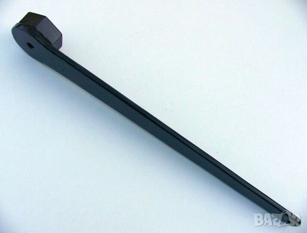 Руски Усилен глух Гаечен Ключ с дръжка ЗВЕЗДА 46 мм шестостен Професионални Инструменти Ключове СССР, снимка 3 - Ключове - 51738913