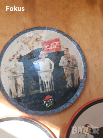 Coca Cola Кока Кола стари колекционерски подложки за чаши, снимка 5 - Антикварни и старинни предмети - 53275323