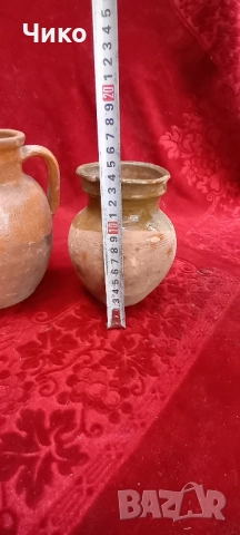 3бр стари керамични гърнета , снимка 5 - Антикварни и старинни предмети - 52443100