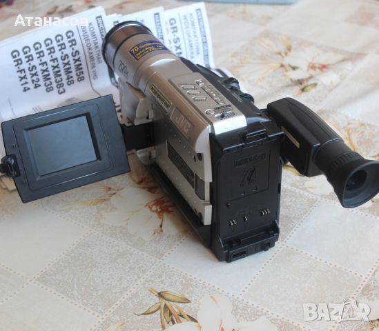 Видеокамера JVC GR-FXM38 VHS C Pal Camcorder , снимка 11 - Камери - 46343740