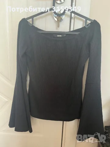 Блуза с широки ръкави