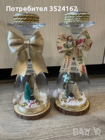 Свещник Коледа, снимка 5 - Декорация за дома - 52032297